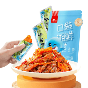Hunan Specialty Crispy Small Dried Fish, Ready to Eat, Delicious and Crispy Fish, 235g*1 Pack