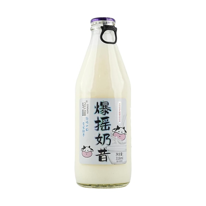 輕吻 爆搖奶昔 原味 乳酸菌風味優格飲品 318ml