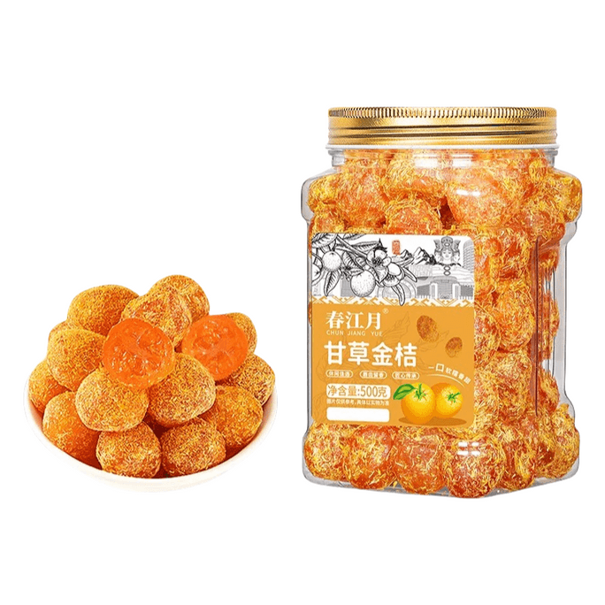 【中國直郵】 春江月 甘草金桔 500g