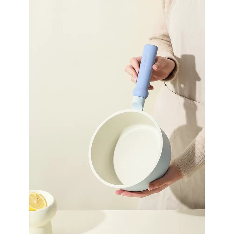 Non-stick Milk Pan-18cm (Grey) - MINISO