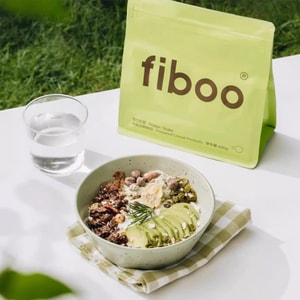 FIBOO 爆料超模蛋白代餐奶昔 轻食代餐营养食品 主食速食代餐 400g 牛油果椰椰味 低卡 清爽酸奶碗/饱腹叶麦杯/营养奶昔碗可做