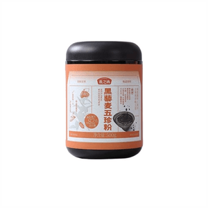 [중국 직배송] 옌즈팡 블랙 퀴노아 오보분말 500g/캔, 오가지 블랙 파우더: 참깨, 닥, 검은콩 파우더, 검은깨 페이스트, 영양 가득한 아침 식사 대용