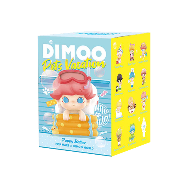 商品详情 - 泡泡玛特POP MART DIMOO宠物度假系列盲盒手办 单个 - image  0