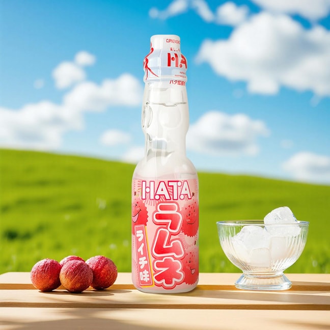 Ramune Soda - Lychee Flavor, 6.76fl oz
