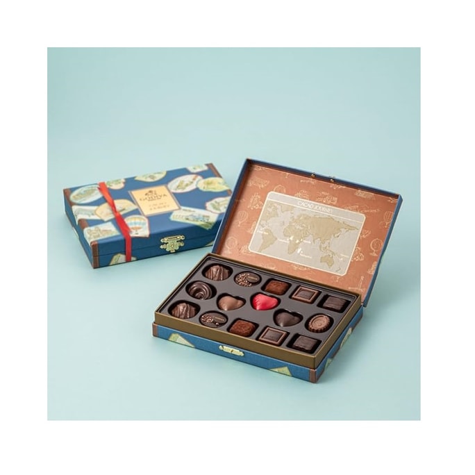 【日本直邮】GODIVA 巧克力礼品糖果套装 可可之旅套装 15枚入