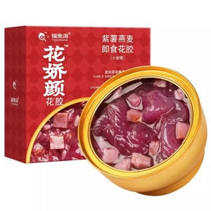 【中国直邮】福东海 即食花胶轻食早餐胶原蛋白鱼胶4口味送爱人孕妇滋补品代餐 紫薯燕麦花胶粥*180g/碗