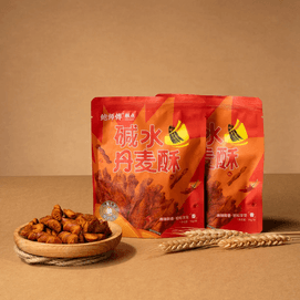 鲍师傅 碱水丹麦酥 麻辣味*3份+藤椒味*3份【2种口味6份组合装】【黄油起酥辣条】【麻辣鲜香 酥脆解馋】