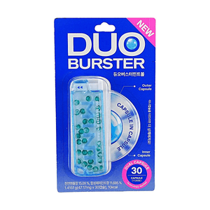 Garglin Duo Burster Mint Ball 30 Capsules