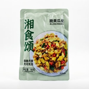 Hunan Specialty Crispy Cucumber Peel Bagged Pickled Pepper Flavor Fruit Cucumber Peel Sour And Spicy Crispy And Refreshing 180g*1 bag