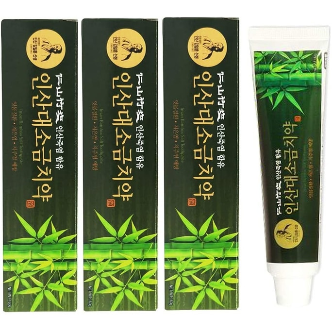 Bamboo Salt Toothpaste Value 3 Pack 480g (160g x 3)
