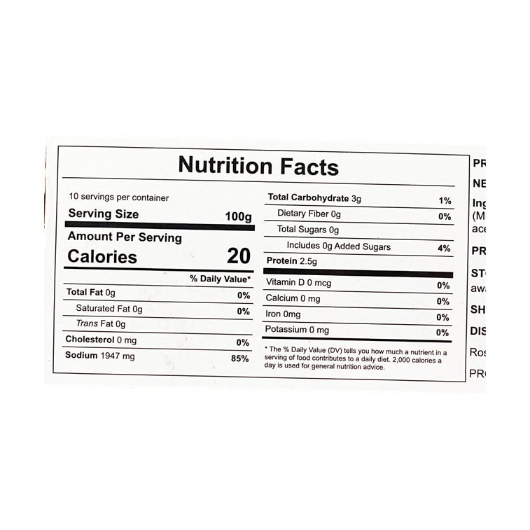 새콤한 절임 야채, 106g (35.27oz) [윈난 특산품] 3