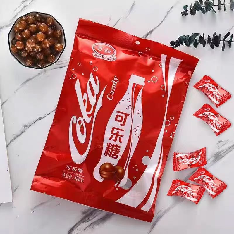 【中國直郵】 萬和 可口可樂糖 1袋 350g 約120顆