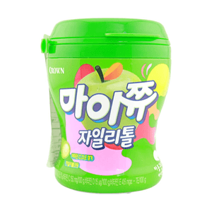 Mychew 자일리톨 캔디 애플 3.88 oz [사과맛][쫀득한 식감]