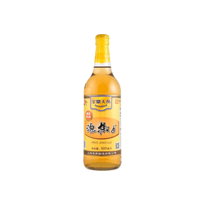 宝鼎天鱼 泡椒卤 500ml【中华老字号 鲜辣爽口】