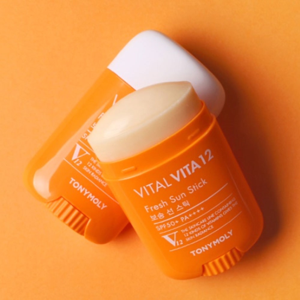 韩国TONYMOLY Vital Vita 12 新鲜防晒棒 SPF50+ PA++++