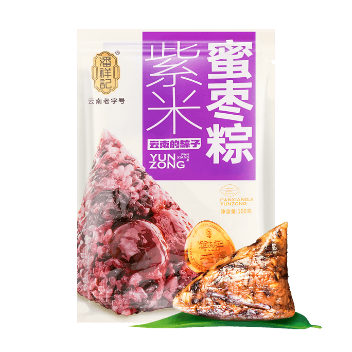 潘祥记 紫米蜜枣粽子 100g 【全美超低价】