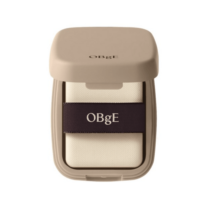 【Expédition directe de Corée】 Obge Gel Oil-Control Dry Texture Setting Powder Cake 5g Translucide Naturel Non-Collant Fortement recommandé pour hommes Effet maquillage zéro Pore invisible sensible à la peau [Même article que Single's Inferno DEX]