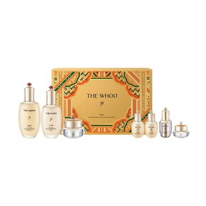 韓國THE HISTORY OF WHOO後 天氣丹水乳精華面霜6件套 修復受損 抗老抗皺 提拉緊緻 細膩不挑膚質 輕熟肌 版本隨機