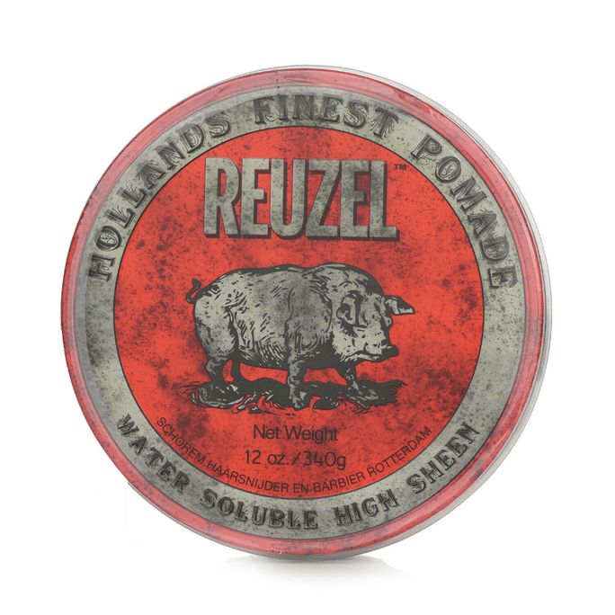 【香港直邮】Reuzel荷兰猪  红盖水基亮泽发油 340g/12oz