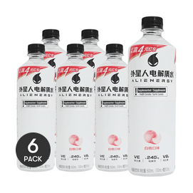 【超值装】元气森林 外星人电解质水 白桃味 500ml*6【0白砂糖0卡】