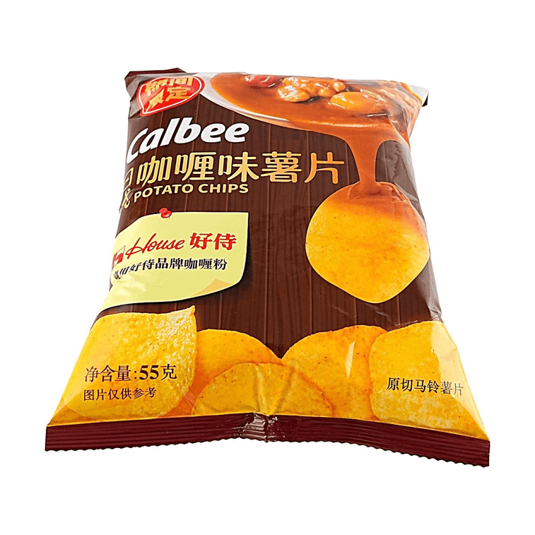ポテトチップス 日本のカレー味 1.94oz 【限定品】【ハウスカレー粉】 4