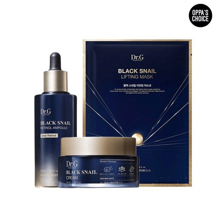 Black Snail Special Set (Cream 50ML + Retinol Ampoule 50ML + Mask