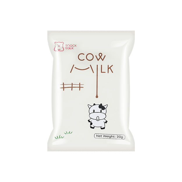 商品详情 - SNACK TALK零食物语 香浓高钙 牛奶片 20g - image  0