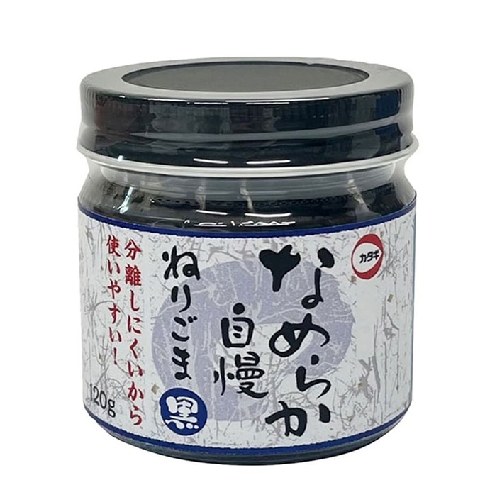 일본 KADOYA 카도야 순수 천연 참깨 수제 신장 보호 및 탈모 방지 효능 검은 참깨 페이스트