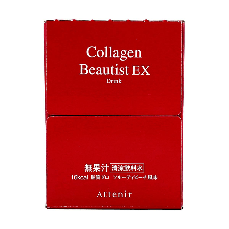 日本ATTENIR艾天然 胶原蛋白肽饮料 美肤 EX饮料 维持皮肤滋润与弹性 50mL×10瓶 4