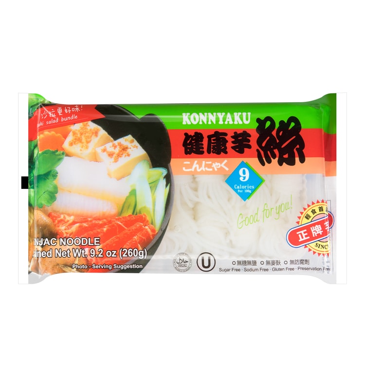 Hand-rolled konjac noodles - 200g - Shirataki - iRASSHAi