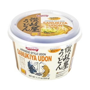 Japanese Style Udon - Sanukiya Udon Instant Noodles, Curry Flavor, 7.17oz