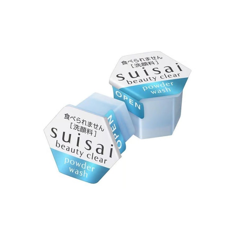 日本KANEBO嘉娜宝 SUISAI 水之璨 酵素洗颜粉 氨基酸洁面粉 去角质黑头深度清洁32枚入 新包装 @COSME大赏受赏 3