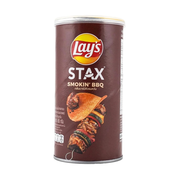  Potato Chips Smoked BBQ Flavor Bucket 2.29 oz【Thailand Limited】