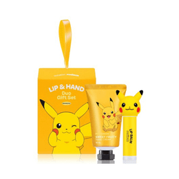 Bellman Pikachu Lip & Hand Cream Set