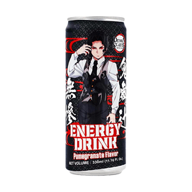 Energy Drink Pomegranate Flavor 11.16 fl oz【Demon Slayer Edition】