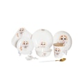 Petorama陶瓷宠物肖像印花餐具11件套装-加菲猫