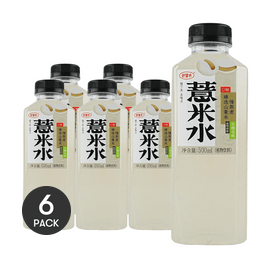 Coix Seed Water 16.91 fl oz *6【6 Packs】