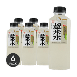 好望水 薏米水 五指毛桃植物饮料 500ml *6【6份超值装】【0蔗糖0脂肪】【干净配料】【祛湿消肿】