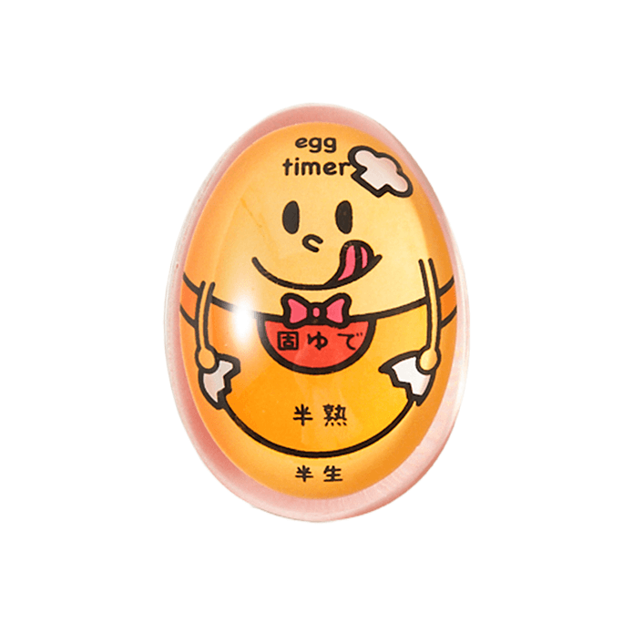【中国直邮】肆月 煮蛋计时器  溏心蛋 温泉蛋 熟鸡蛋 蛋蛋君煮蛋器  1只装