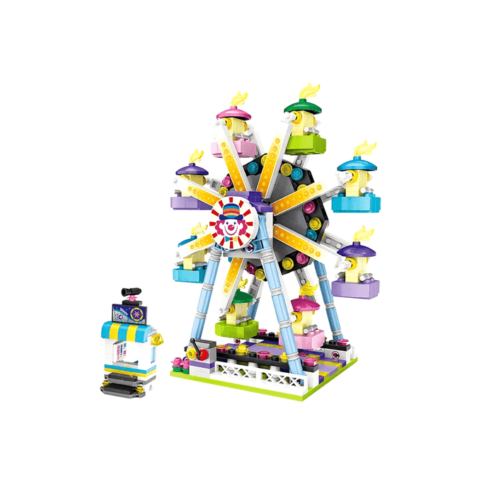 Ferris Wheel Building Blocks Model Toy for Kids
