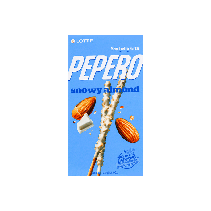 Snowy Almond Pepero 32g