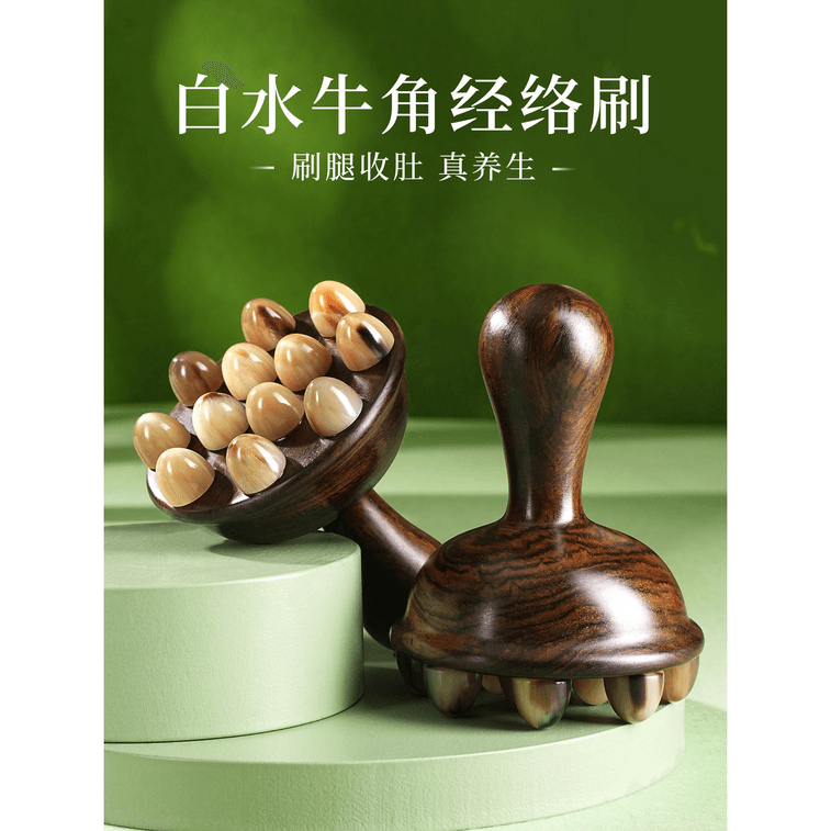 Old Carpenter's Buffalo Horn Bell Cord Brush * 1 Piece 3