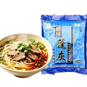 Ramen Noodle Enhancer Pure Refined【Safe Non-Irritating Super Elastic Noodles】for Lanzhou Beef Noodles Home-Use Lanzhou Noodle Seasoning Packet Strengthens Noodles For Cold Noodles 500g/bag
