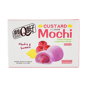 台湾皇族 宝岛Q点子 卡仕达麻薯 覆盆莓味 168g