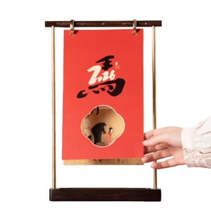 [중국 직배송] 2026년 말띠 탁상용 달력, 새로운 스타일의 벽걸이 달력, 창의적인 사무실용 데스크탑 장식품, 펜꽂이, 중국식 월간 달력, 영구 달력, 새해 선물