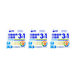 【Value Pack】3:1 Calcium Iron Zinc Noodles Baby Food 208g*3