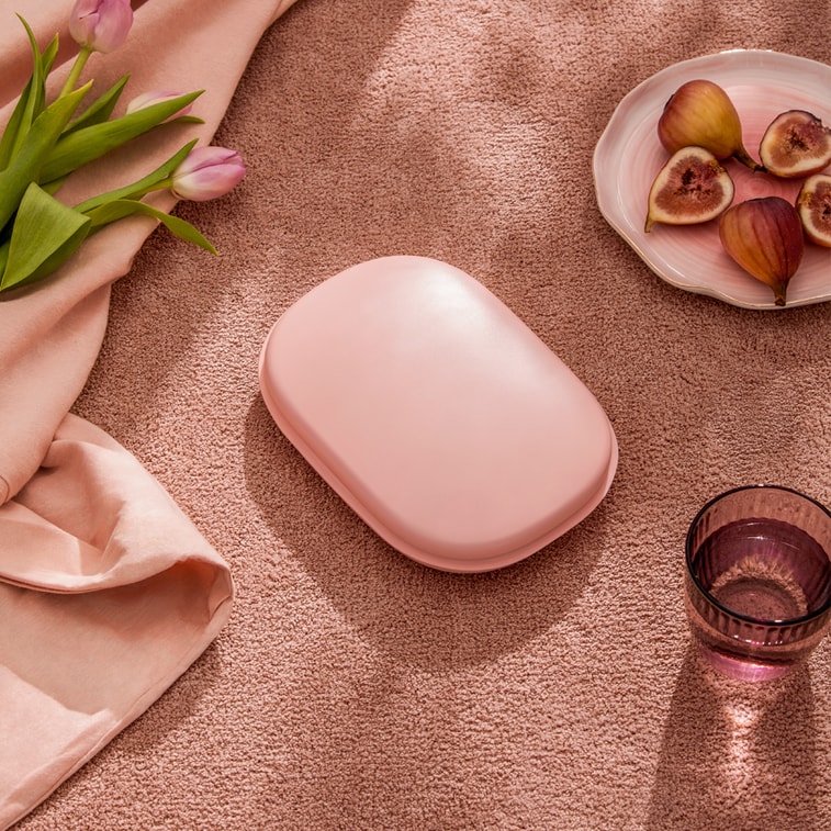 韩国 BANU 充电10分钟温暖一下午 充电热水袋+ 天鹅绒袋子 215x145x45mm 粉红色 1 件 7