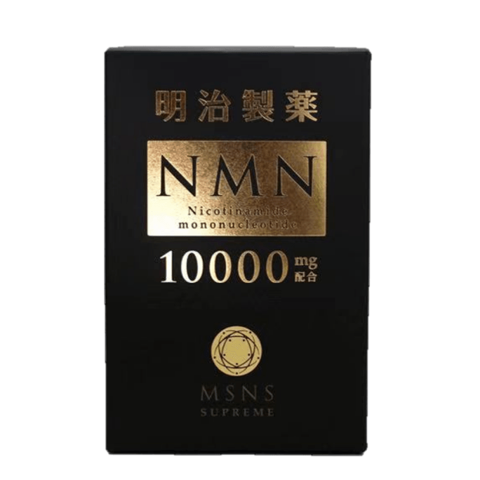 【日本直郵】MEIJISEIYAKU 明治製藥MSNS高純度菸鹼醯胺單核苷酸 NMN10000補充劑(60粒)