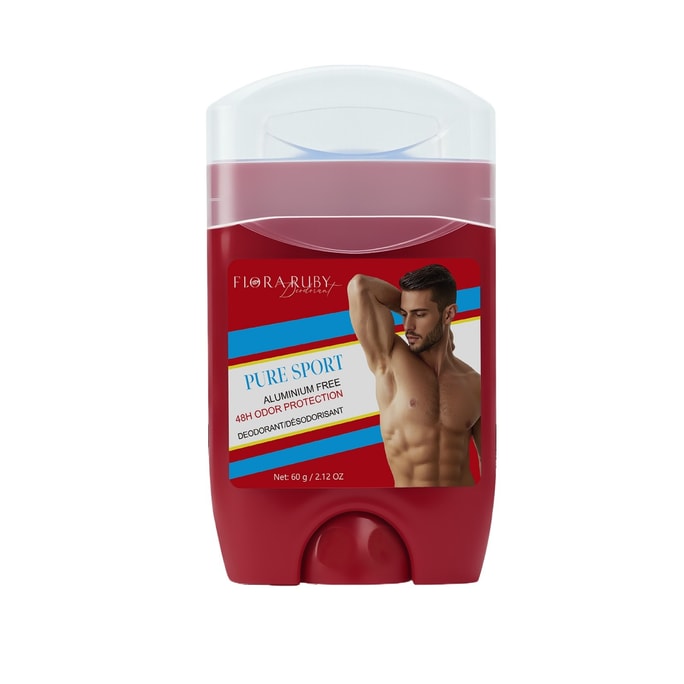 Flora Ruby 止汗香體棒 持久清新香膏 淨味止汗滾珠 60g/瓶
