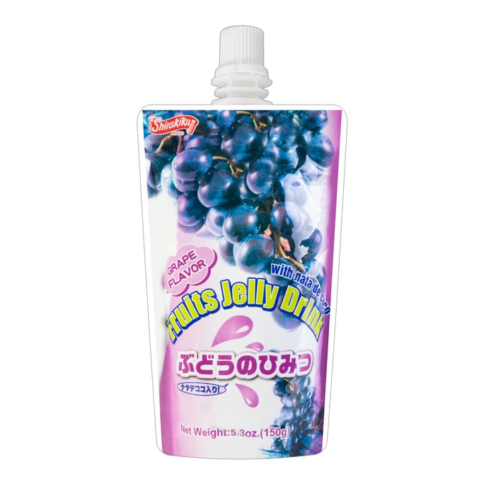Fruits Jelly Drink Grape Flavor 150g
